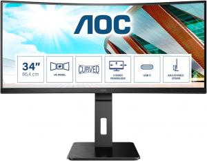 AOC CU34P2C 34 inch QHD Curved Monitor